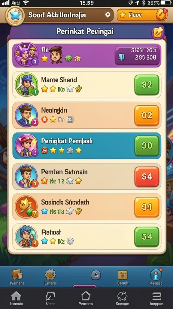 Tangkapan layar menunjukkan antarmuka utama 182GAME yang menarik.