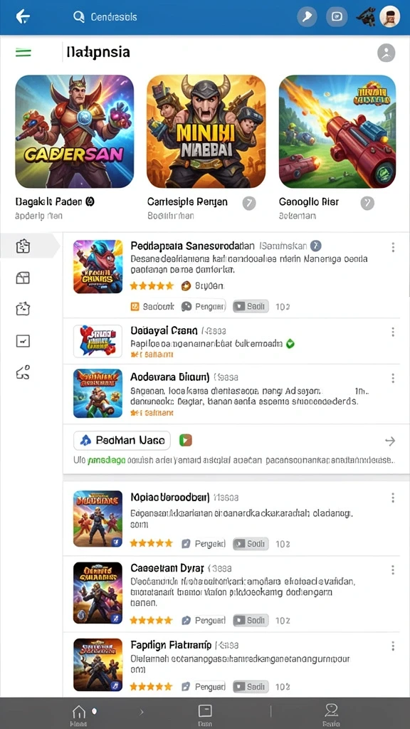 Screenshot fitur reward yang menggugah selera pemain.