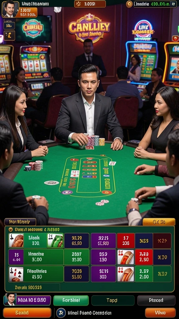 Screenshot memperlihatkan fitur interaksi antar pemain dalam game.