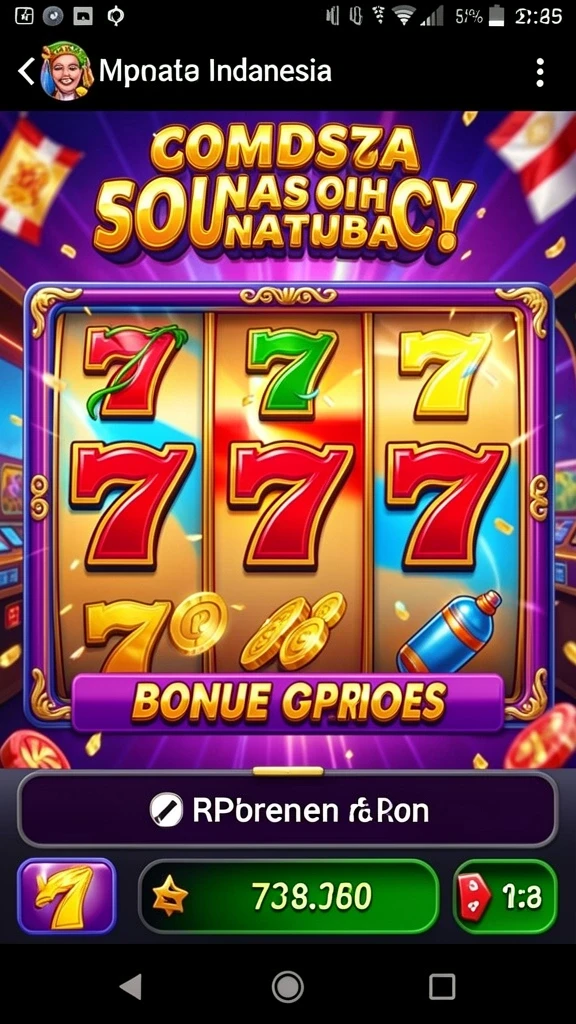 Tampilan menarik dari mesin slot klasik di 777RT.