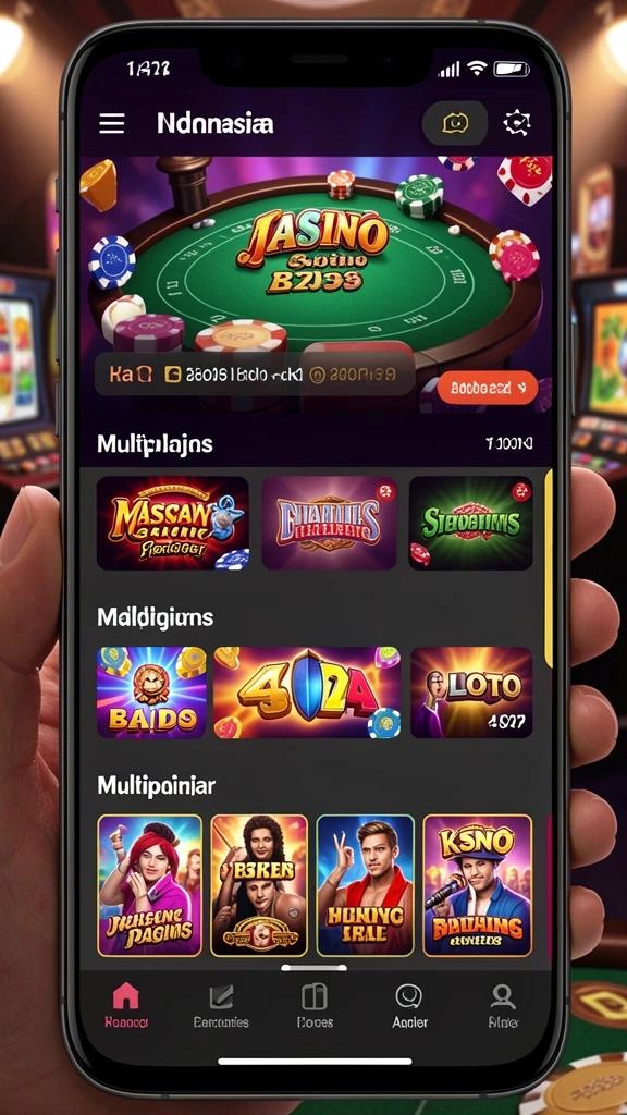 Tampilan awal aplikasi yang menarik dan intuitif.