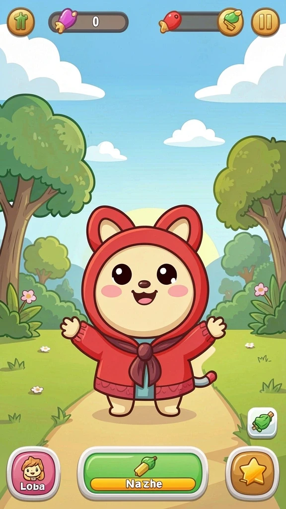 Pemandangan menakjubkan dari dunia game yang luas.