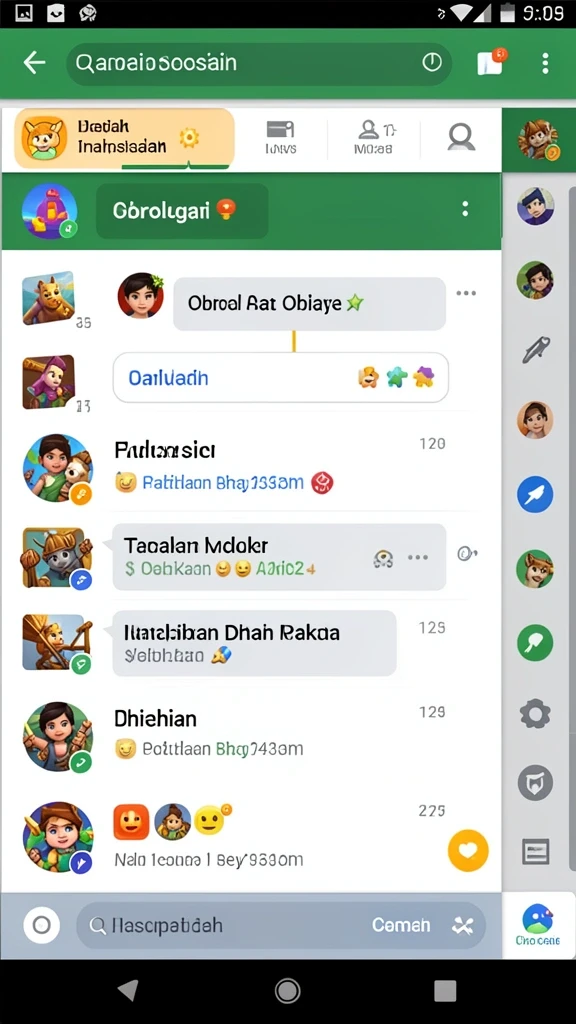 Mode permainan yang beragam dan seru.
