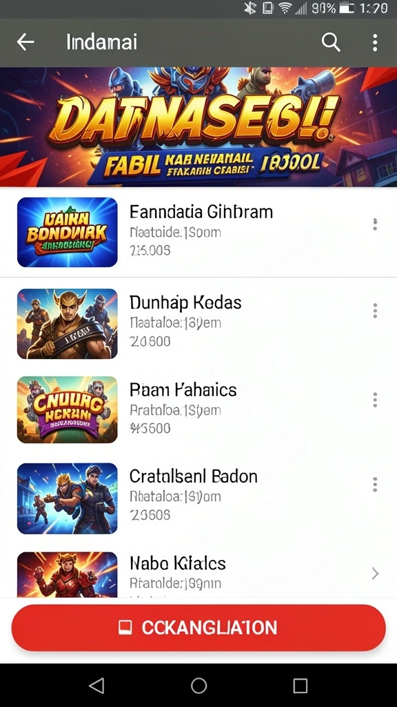 Karakter unik dengan desain yang keren dan beragam.