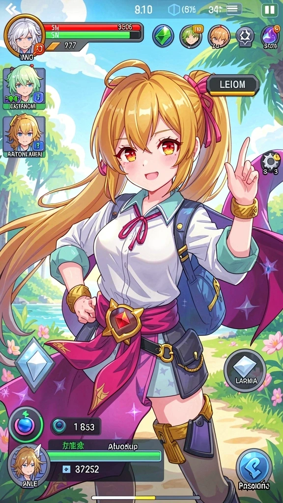 Fitur multiplayer yang memungkinkan interaksi antarpemain.