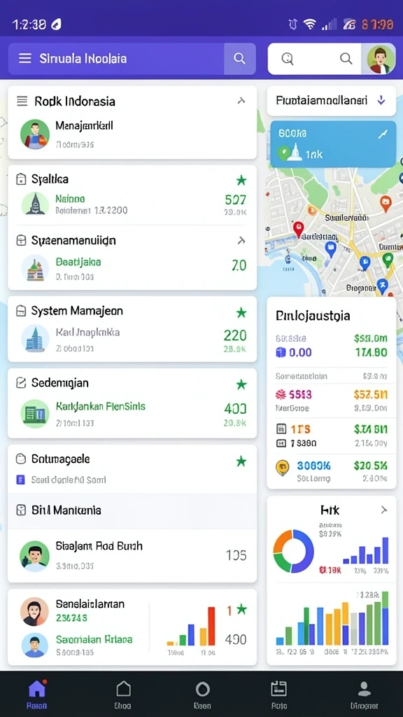 Tampilan antarmuka pengguna yang menarik dan user-friendly.