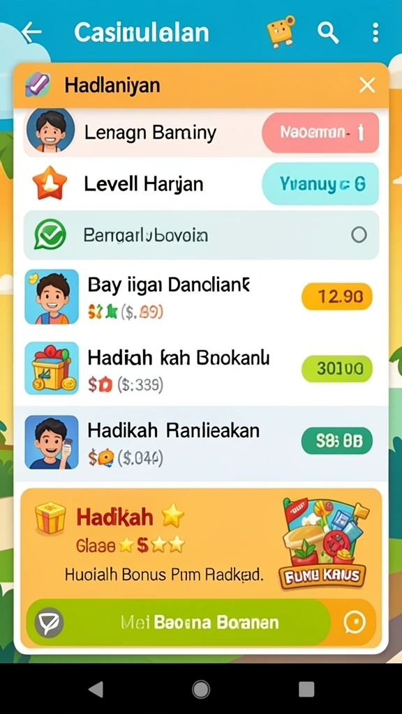 Tampilan antarmuka yang segar dan mudah dinavigasi.