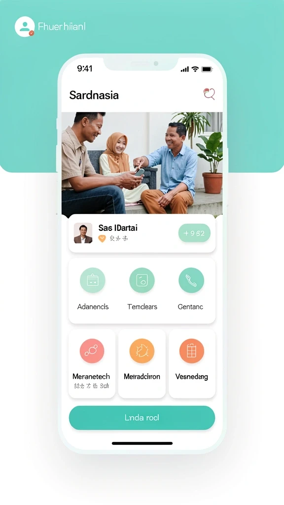 Pemandangan indah dari dunia permainan H03 yang berwarna-warni.