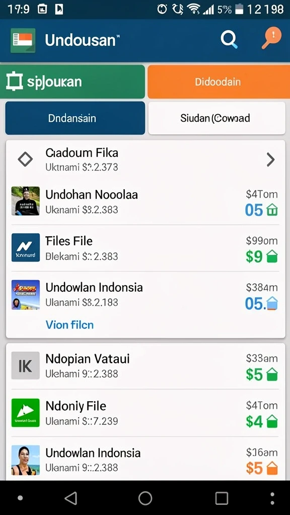Screenshot dari interface permainan yang intuitif dan mudah digunakan.