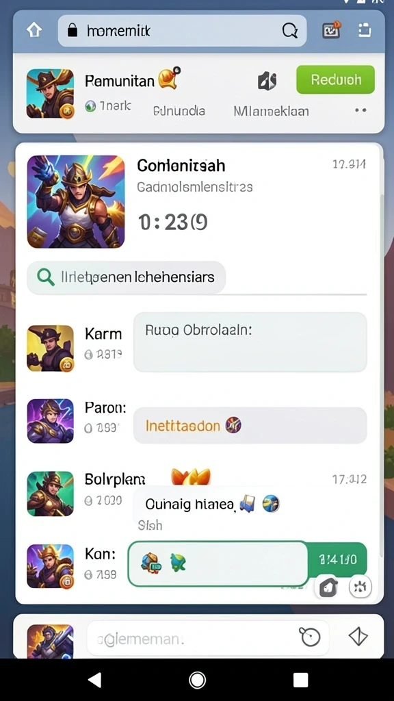 Momen seru dalam mode multiplayer dengan teman-teman.