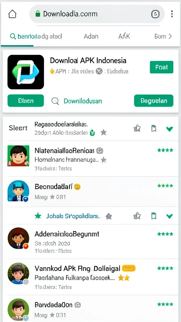 Tampilan awal yang menarik dan simpel.