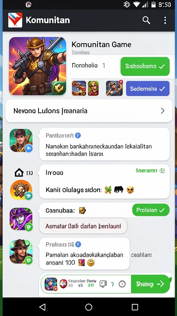 Tampilan antarmuka KEBUNTOTO yang modern dan user-friendly.