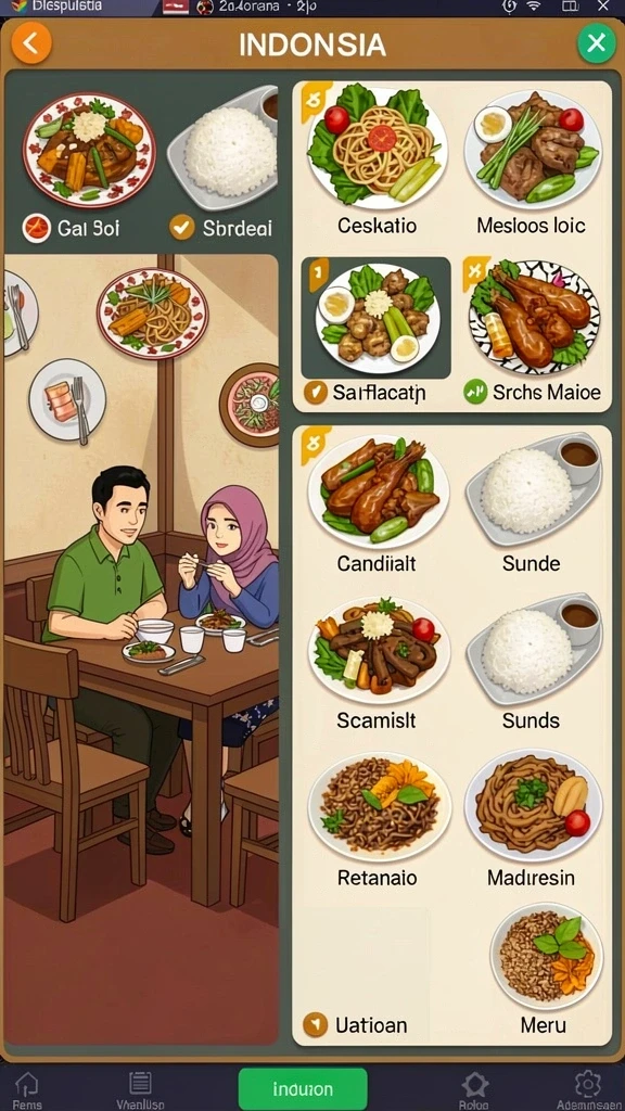 Berbagai mode permainan yang menantang untuk semua level pemain.