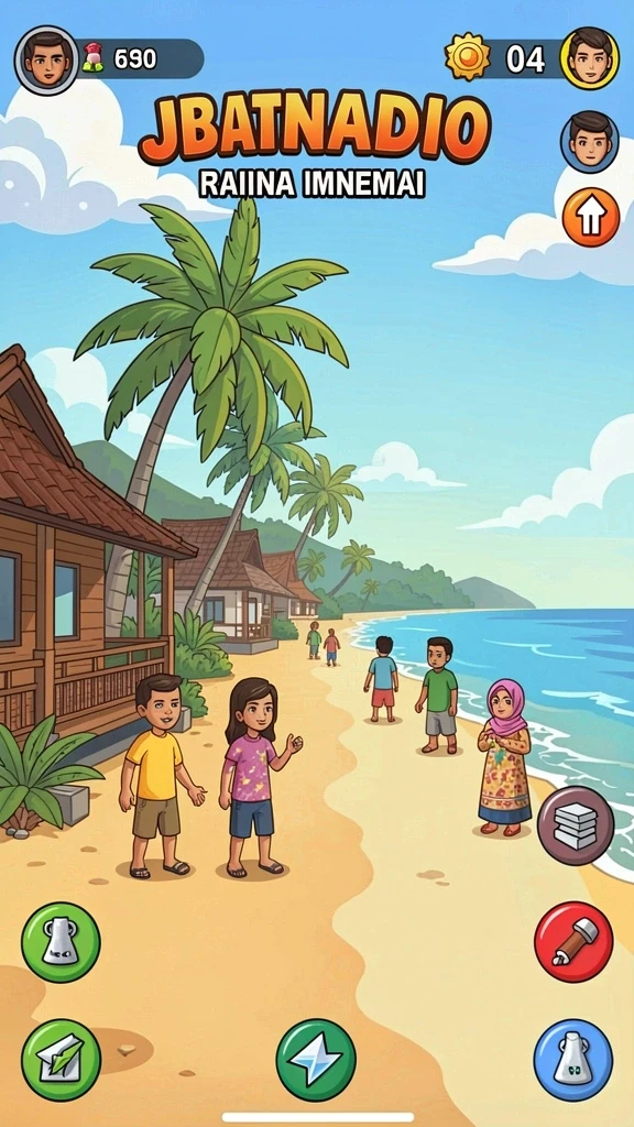Level tantangan yang bervariasi dan mengasyikkan.