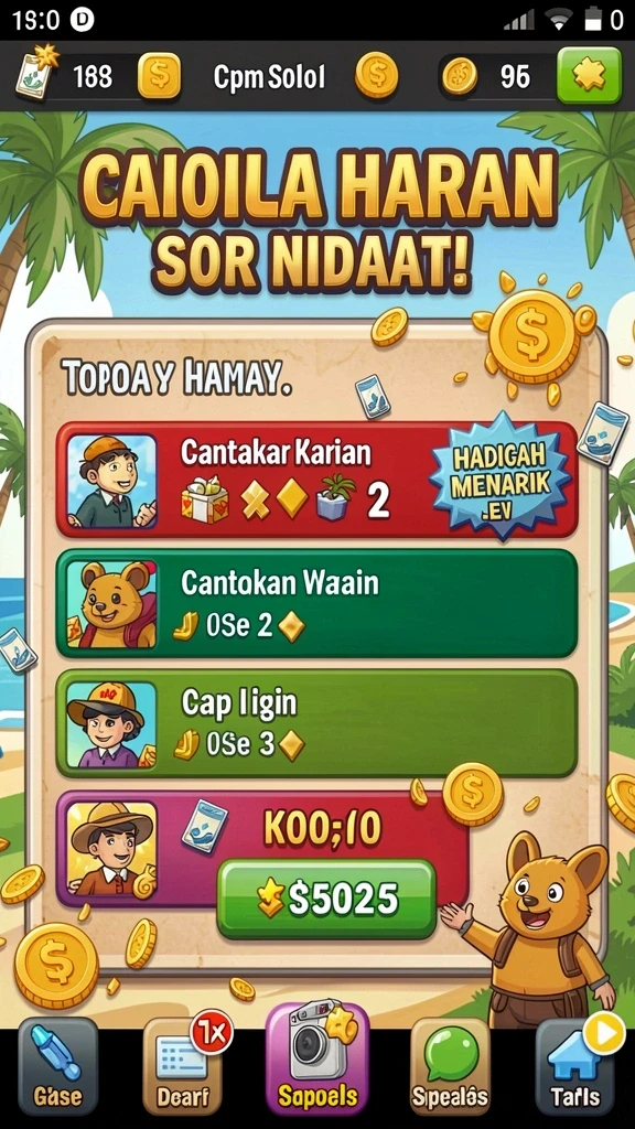 Mode permainan yang beragam untuk semua pengguna.