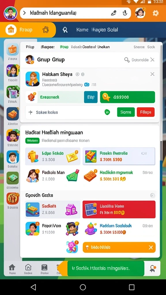 Mode permainan yang beragam untuk dinikmati.