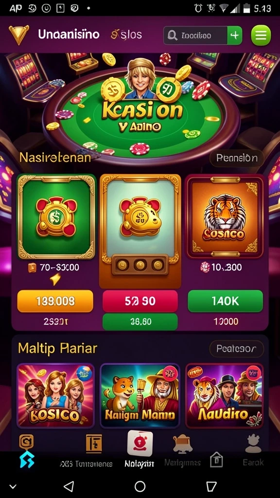 Live casino yang membuat pengalaman bermain lebih nyata.