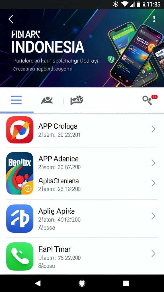 Tampilan antarmuka RAJAMPO yang menarik.