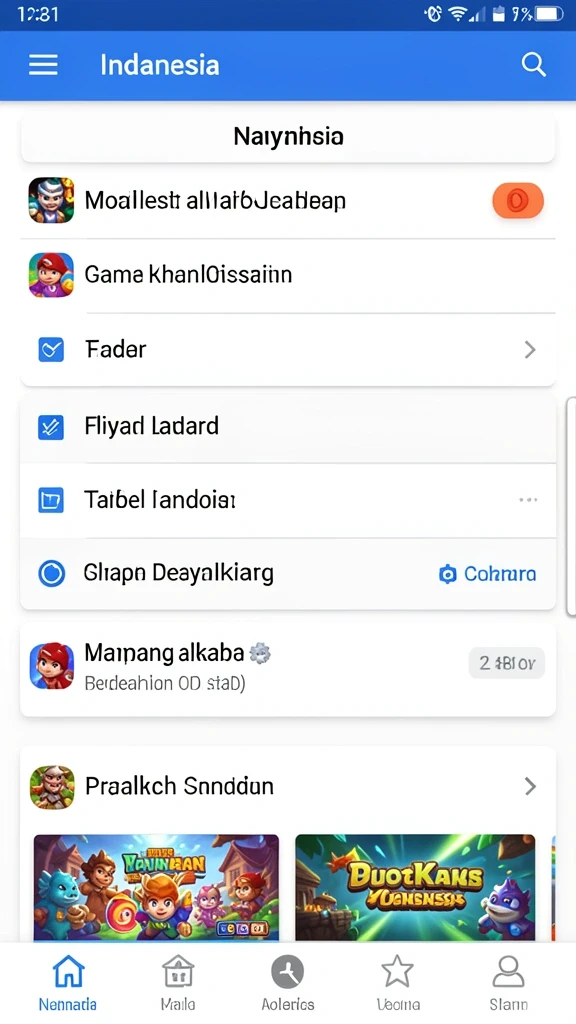 Tampilan antarmuka yang menarik dan mudah dinavigasi.