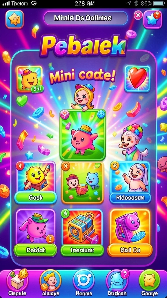 Screenshot menampilkan tampilan level baru yang menarik.
