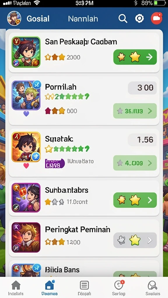 Tampilan antarmuka aplikasi SEE789 yang intuitif.