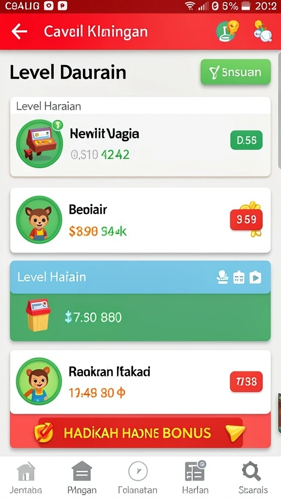Karakter unik dengan kemampuan spesial yang seru.