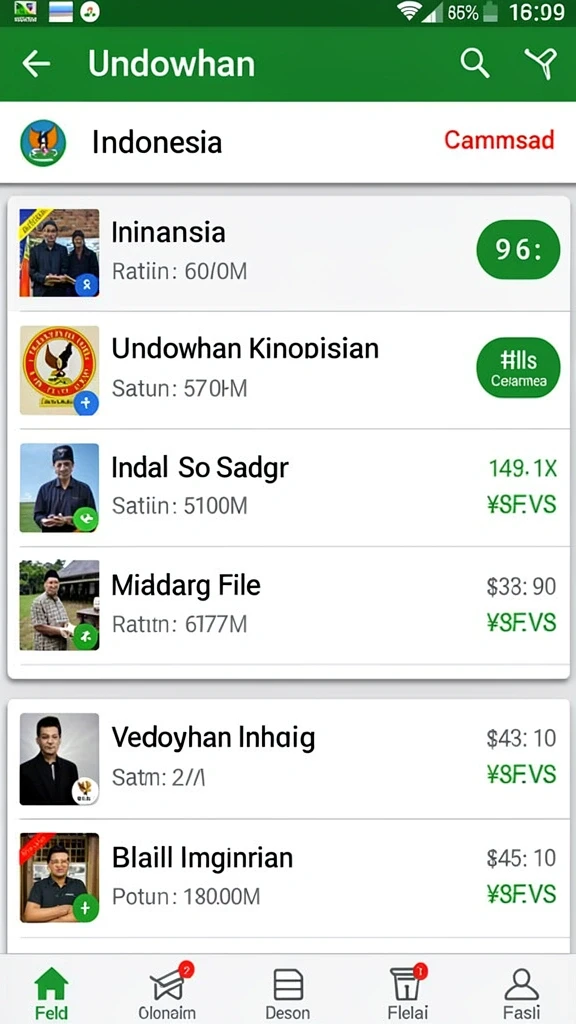Misi tantangan yang seru dan beragam.
