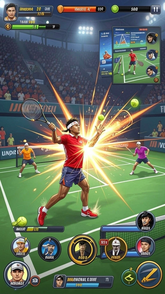 Tangkapan layar permainan slot yang menarik.
