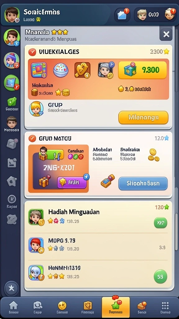 Tampilan grafis yang menawan dari dunia Viking.