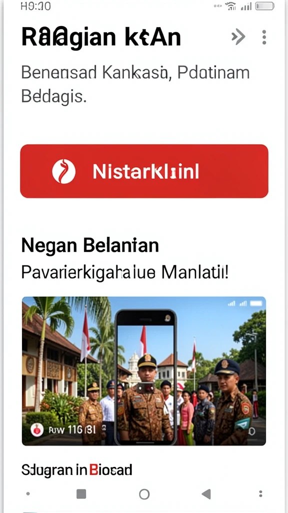 Tampilan menu utama WK888 yang menarik dan mudah digunakan.
